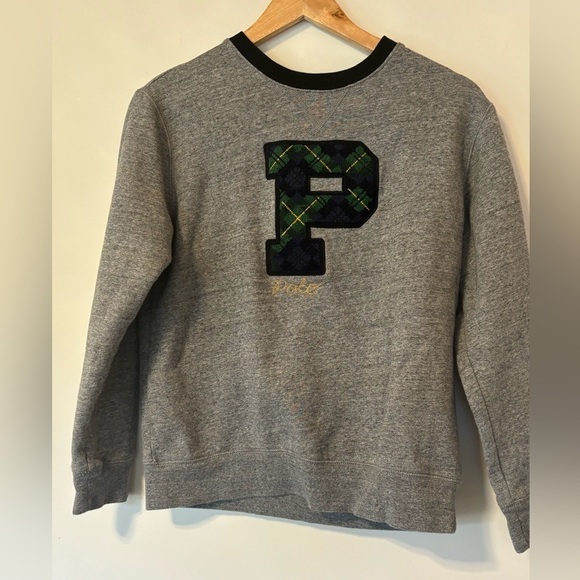 Polo Ralph Lauren Kids Tartan Plaid Sweater - Picture 1 of 5